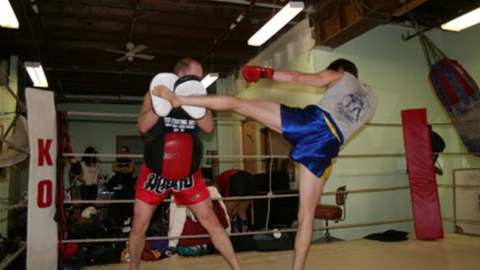 My first muay thai class