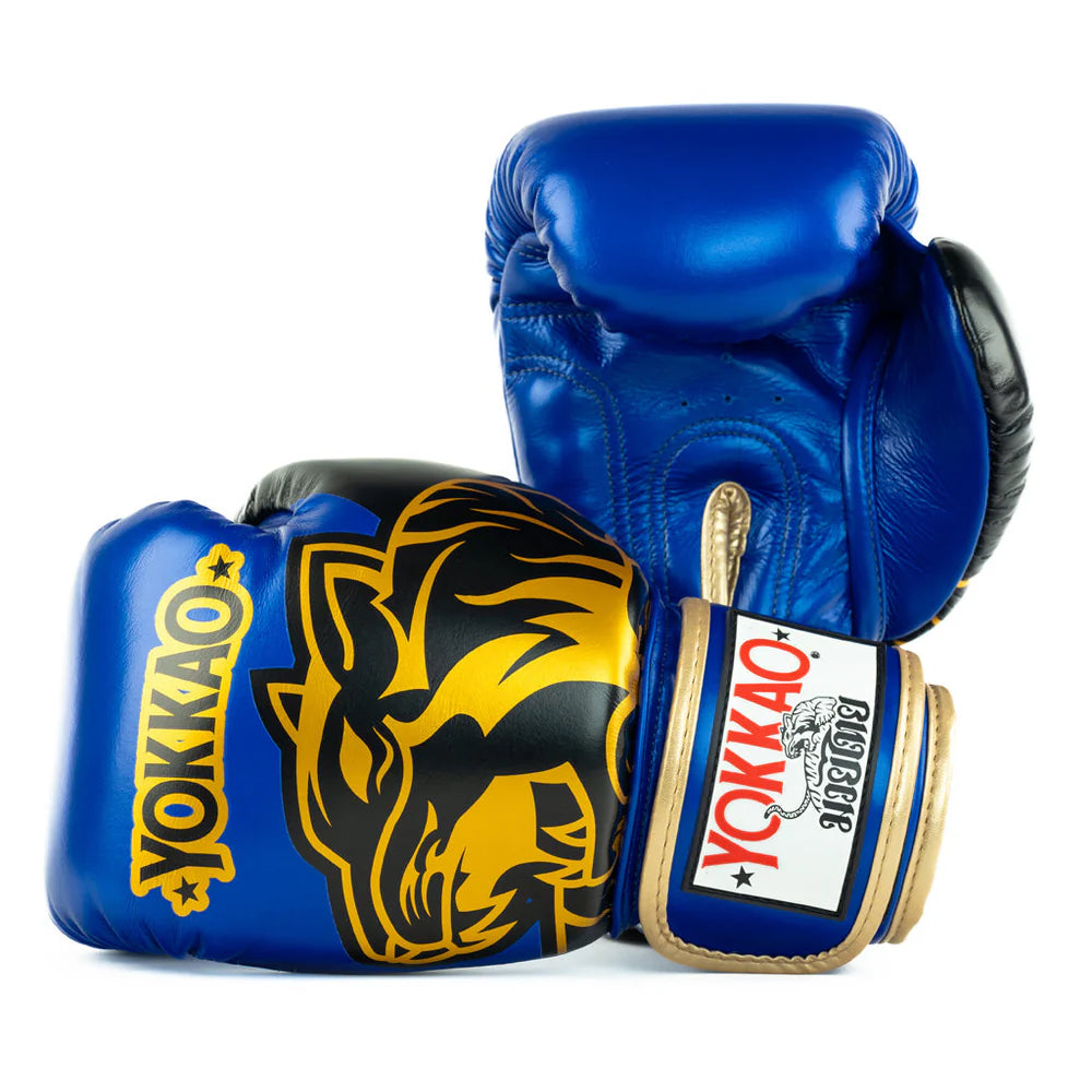 YOKKAO Original Boxing Gloves – Gold | Pro Muay Thai Equipment