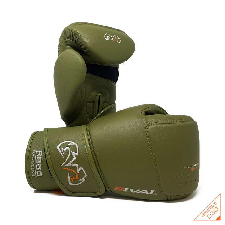 Rival RB50 Intelli-Shock Compact Bag Gloves – Pro-Level Shock