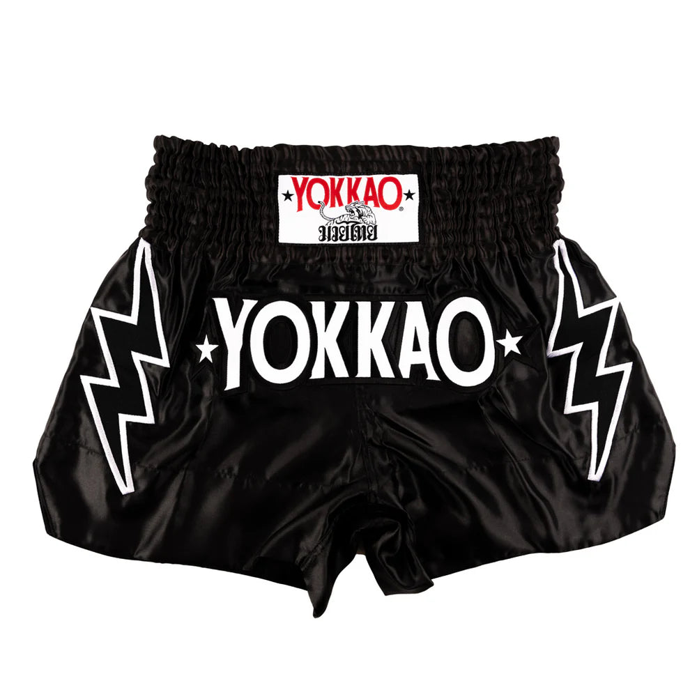YOKKAO STADIUM CARBONFIT MUAY THAI SHORTS - BLACK – LEGACY FIGHT