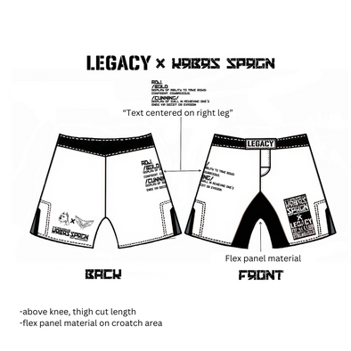 MOCKUP | BOLD AND CUNNING FIGHT SHORTS