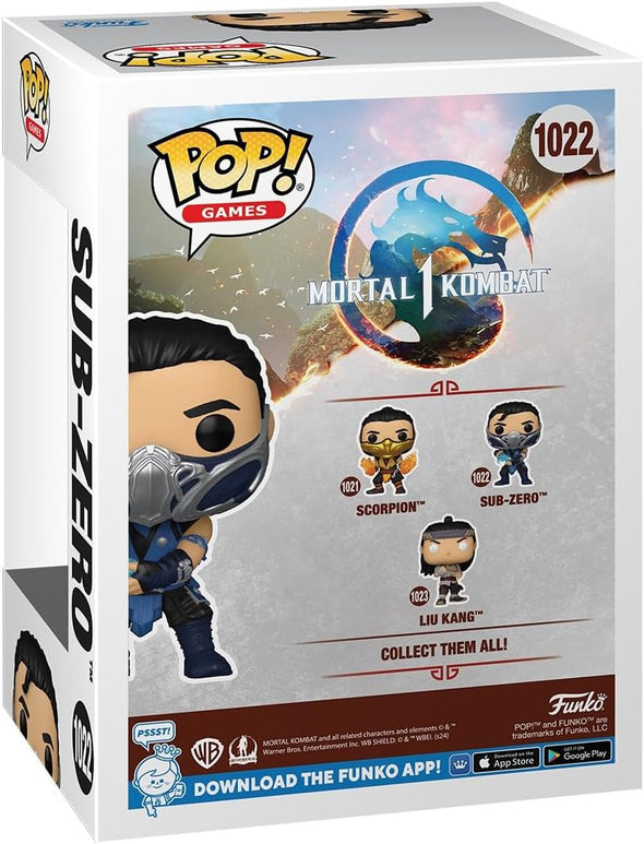 FUNKO POP! GAMES: MORTAL KOMBAT - SUB-ZERO
