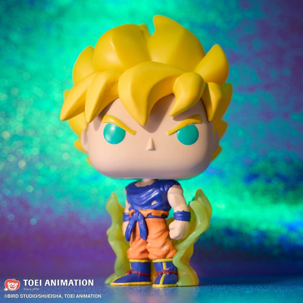 FUNKO POP! ICONS: DRAGON BALL Z SUPER SAIYAN GOKU (FIRST APPEARANCE)