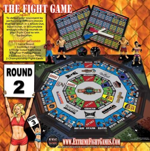 MIXED MARTIAL ARTS (MMA) BOARD GAME