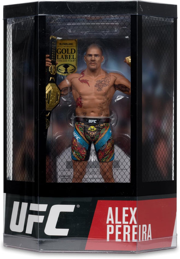 7'' POSED ALEX PEREIRA FIGURE BY MCFARLANE'S SPORTSPICKS - UFC FIGURES