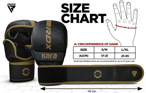 RDX F6 SHOOTER GOLDEN MMA GRAPPLING GLOVES WITH BEST KNUCKLE PROTECTION