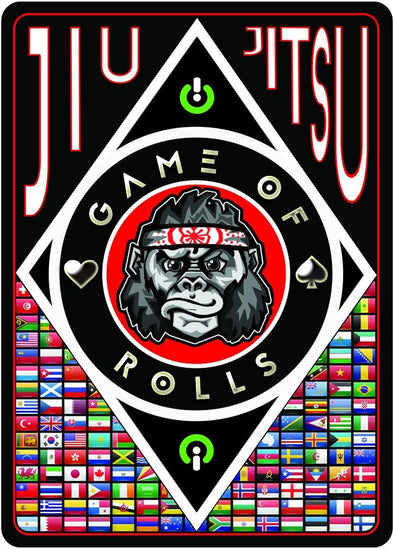 GAME OF ROLLS – BRAZILIAN JIU JITSU FUN GRAPPLING GAME AND TRAINING AID