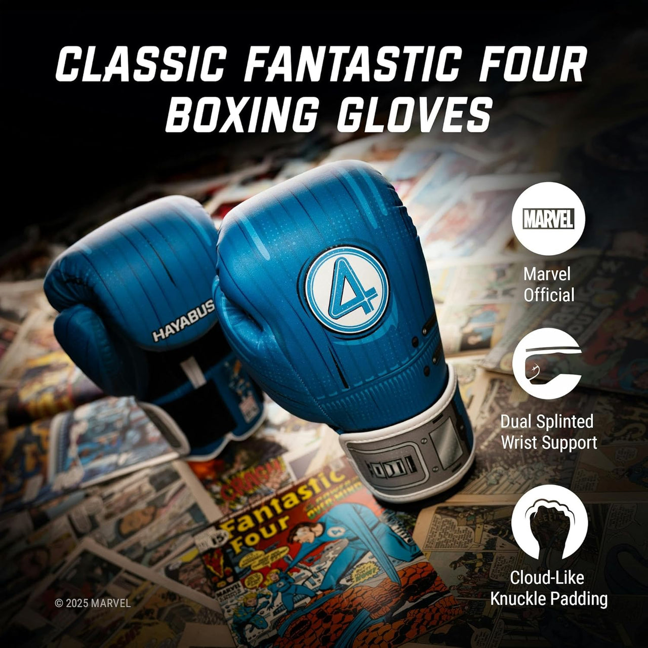 HAYABUSA CLASSIC FANTASTIC FOUR BOXING GLOVES