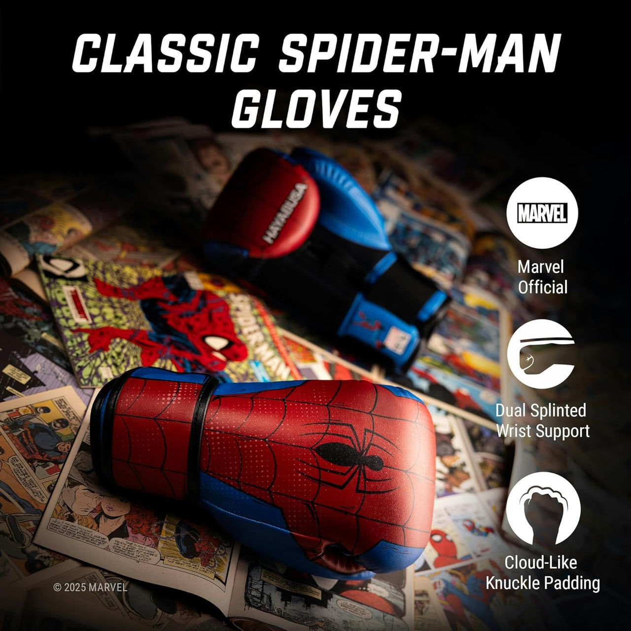 HAYABUSA CLASSIC SPIDER-MAN BOXING GLOVES