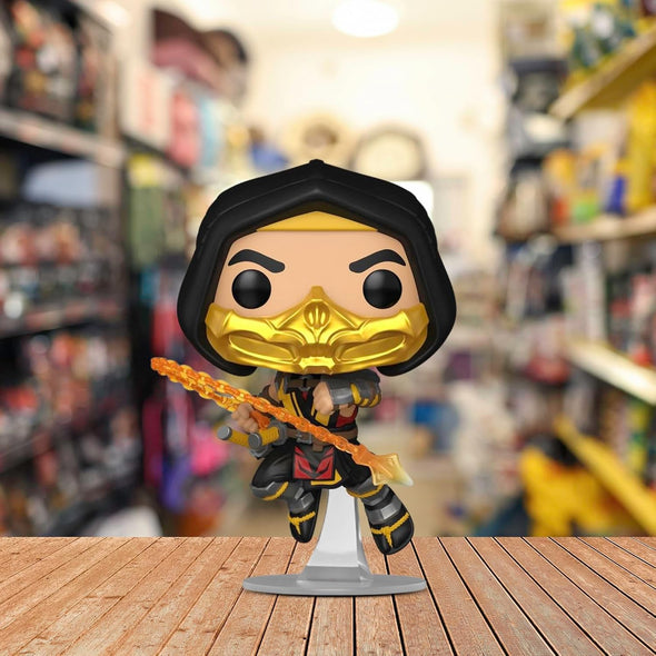 FUNKO POP! GAMES: MORTAL KOMBAT 11 FATALITY - SCORPION