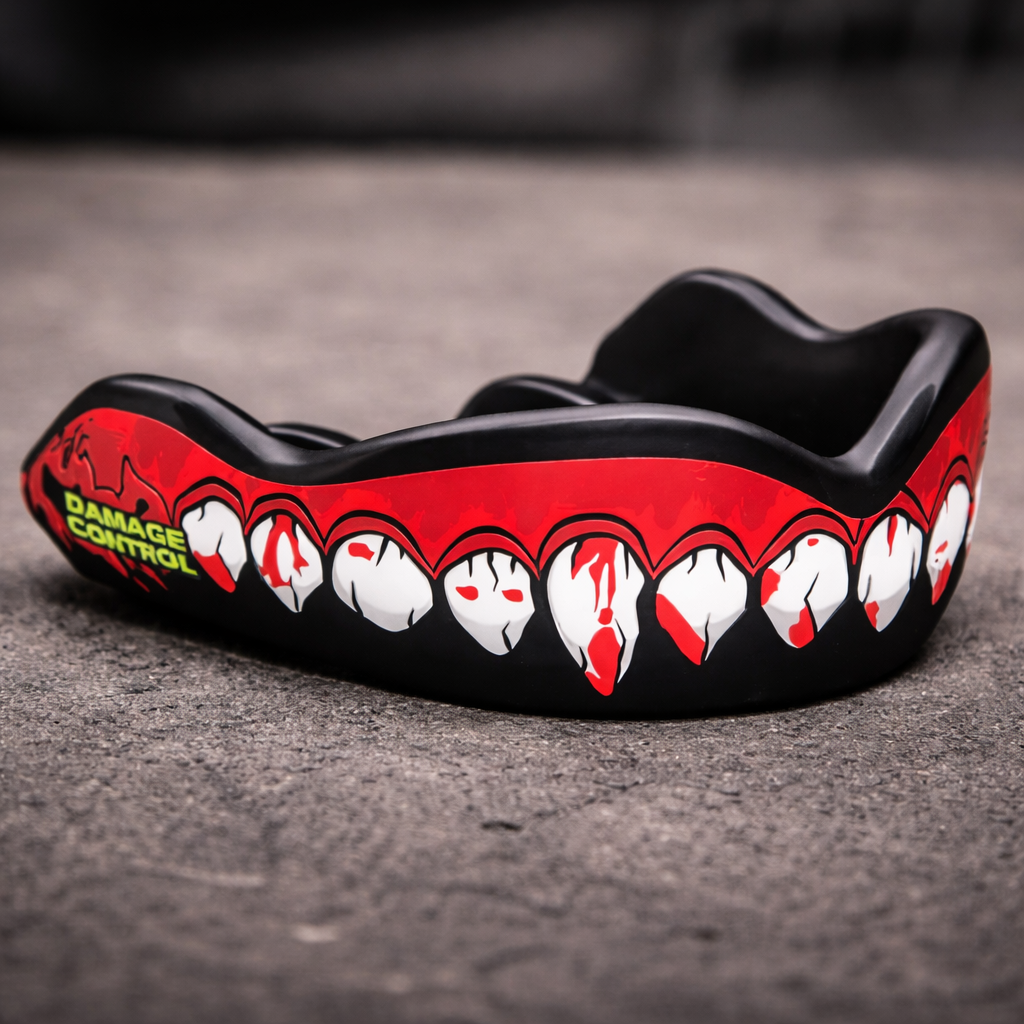 DAMAGE CONTROL HIGH IMPACT "BLEEDING FANG" MOUTHGUARD