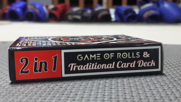 GAME OF ROLLS – BRAZILIAN JIU JITSU FUN GRAPPLING GAME AND TRAINING AID