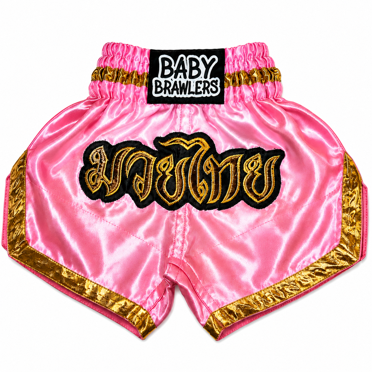 BABY BRAWLERS MUAY THAI SHORTS - PINK (KIDS)