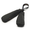 Black fishing rod case with Champion logo on a white background