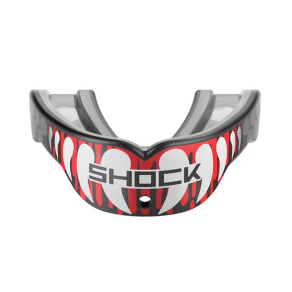 SHOCK DOCTOR GEL MAX POWER RED FANG MOUTHGUARD