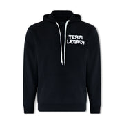Legacy Elements Hoodie in black – minimalist martial arts hoodie inspired by the four elements and airbender-style movement