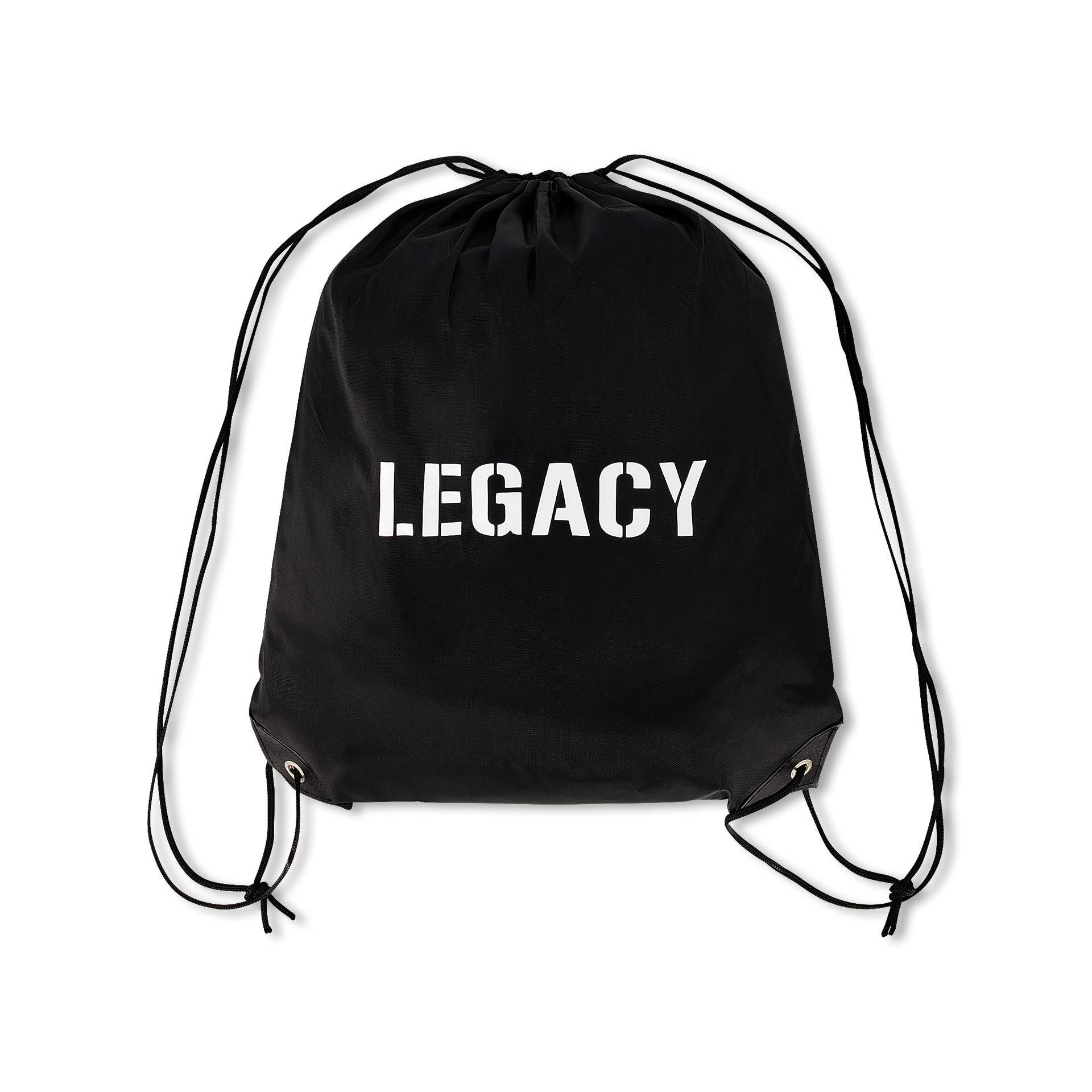 Legacy Fight Team hoodie, jogger pants, and drawstring bag uniform set for martial arts and gym training