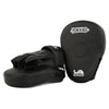 Black martial arts training pads with Yokkao logo on a white background