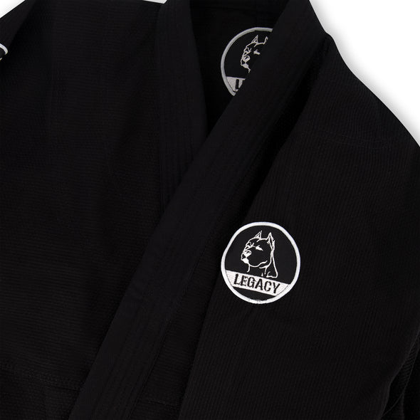 OFFICIAL TEAM LEGACY BJJ GI (WHITE BELT & DRAWSTRING BAG INCLUDED)