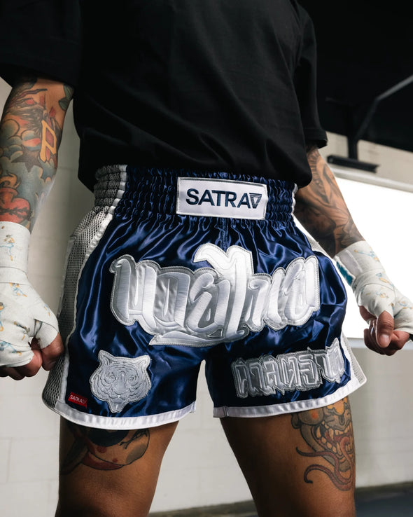 SATRAA WOOT MUAY THAI SHORTS - THE PARLEYS