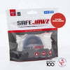 Package of Safe Jawz multisport mouthguard with visible branding and product details.