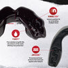 Gelfit dental impression tray with features highlighted on a white background