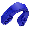 Blue dental impression tray with 'Safeguard' branding on a white background