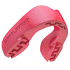 Red SAFEJAWZ mouthguard on a white background