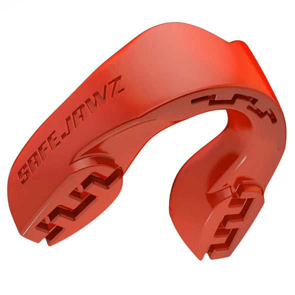 Red 'SAFEJAWZ' product on a white background