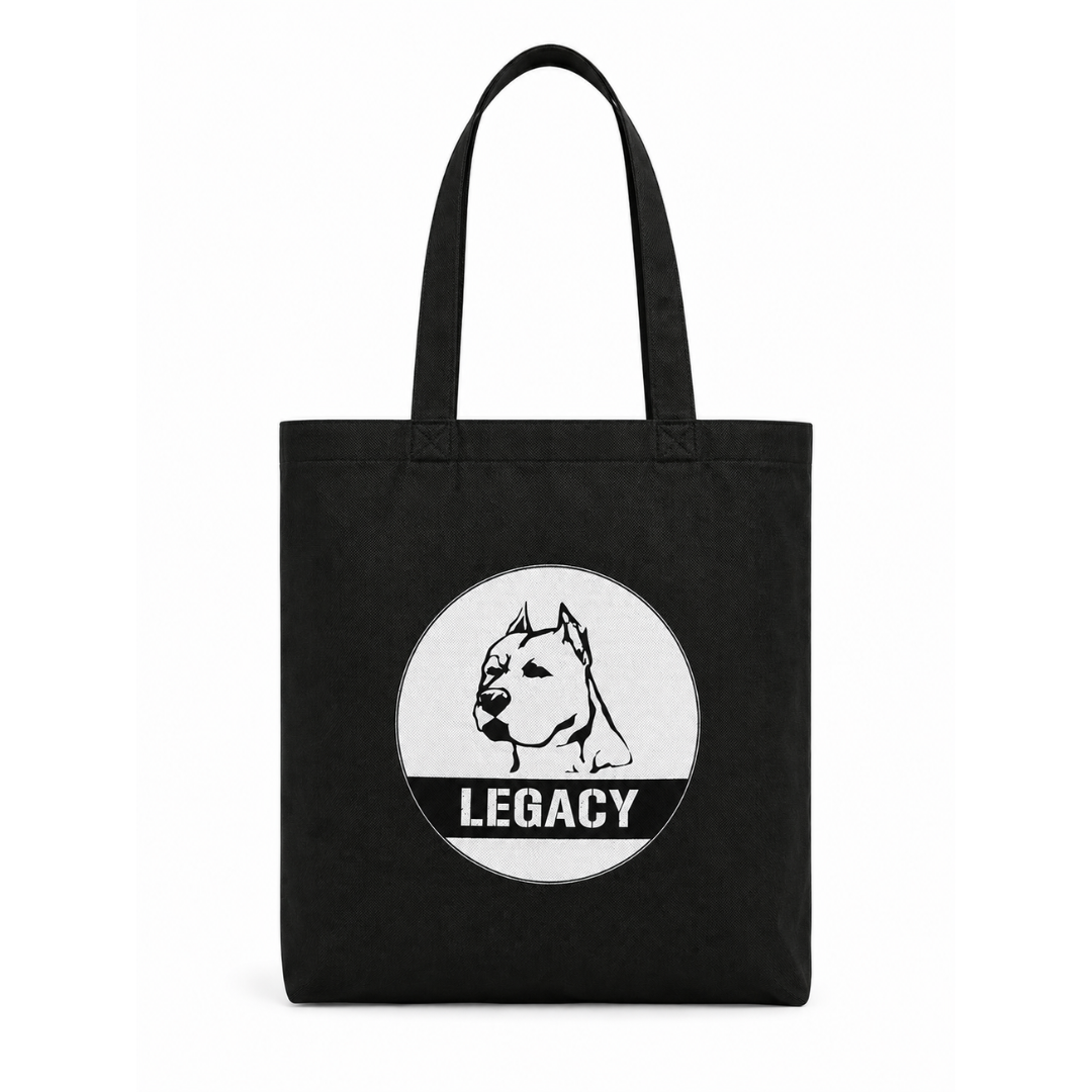 LEGACY TOTE BAG – 35 cm H × 33 cm