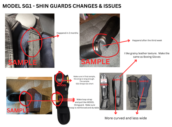 MODEL #SG1 | SHIN GUARDS