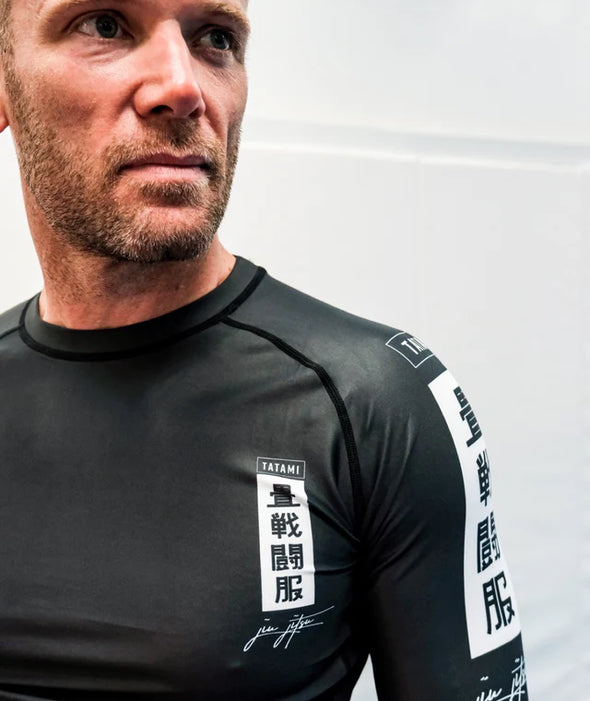 TATAMI KANAGAWA LONG SLEEVE RASH GUARD