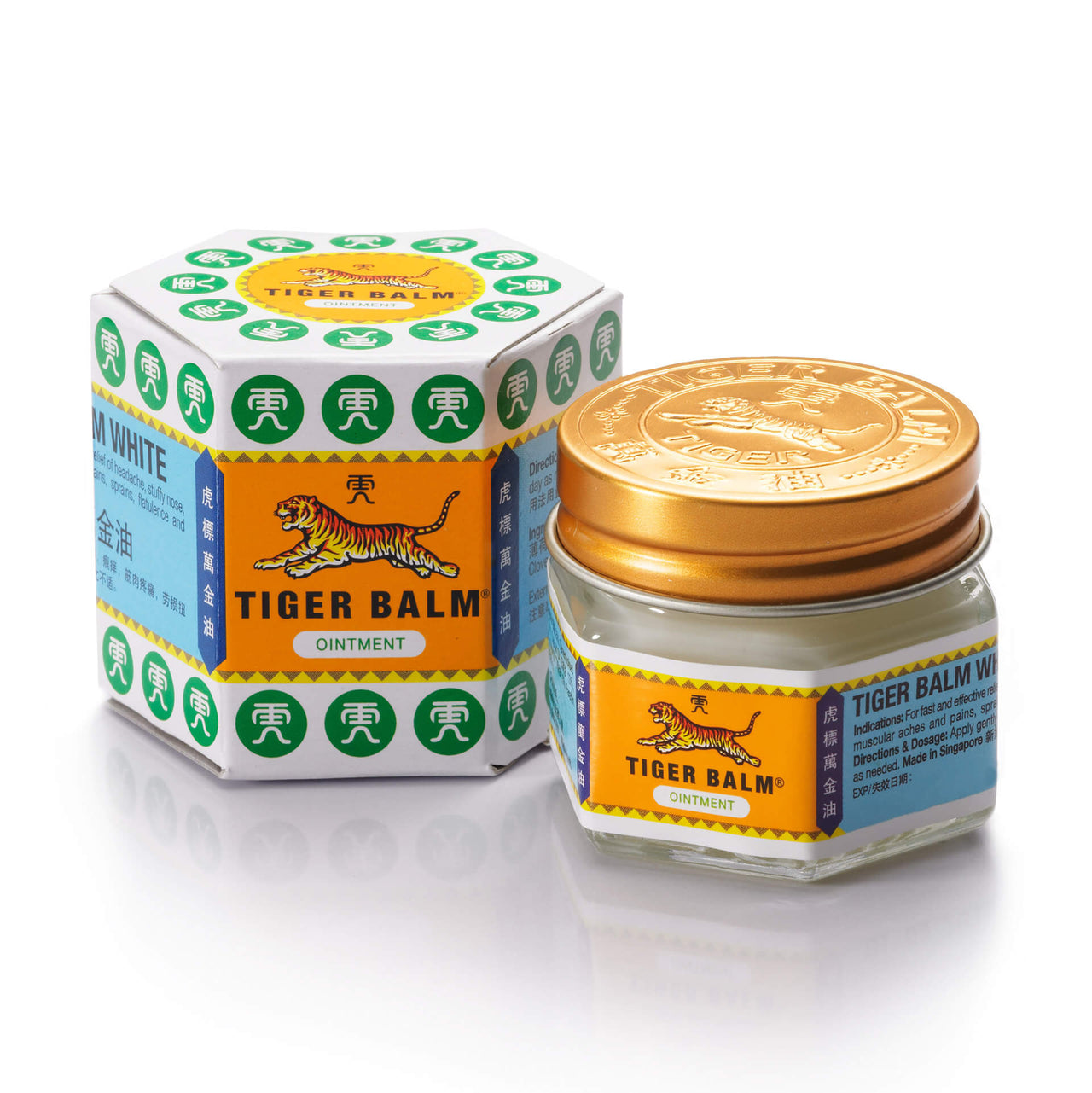 TIGER BALM WHITE PAIN RELIEVING OINTMENT - 30g