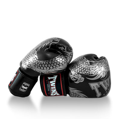 TWINS SPECIAL GOLDEN DRAGON BOXING GLOVES - FBGV-49
