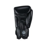 Windy BGVH Black Boxing Gloves – Premium Muay Thai Training Gloves for Sparring and Bag Work