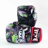 raja fancy joker boxing gloves with joker design for muay thai and boxing training