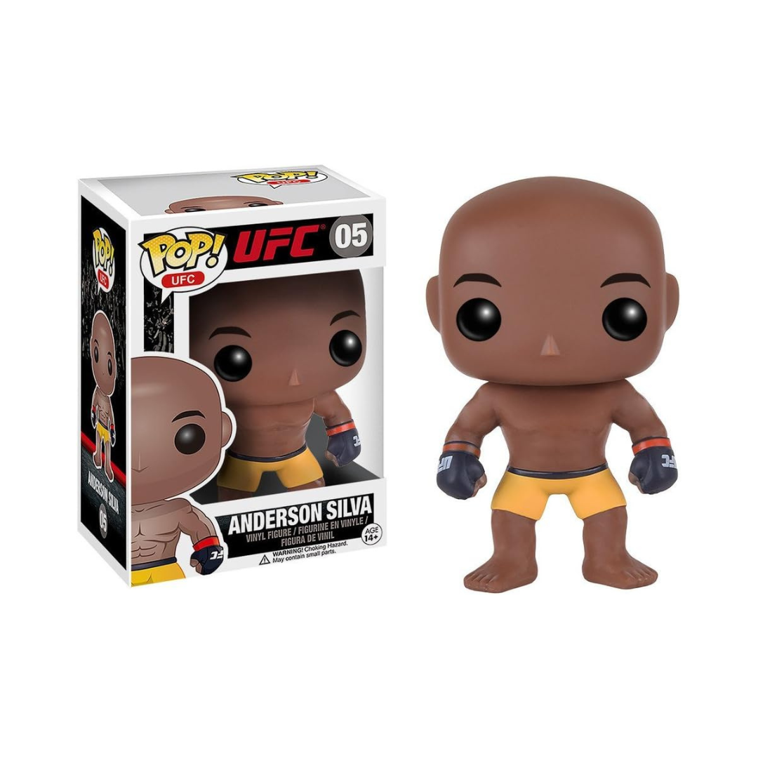 UFC Anderson Silva Pop! vinyl figure with packaging on a white background