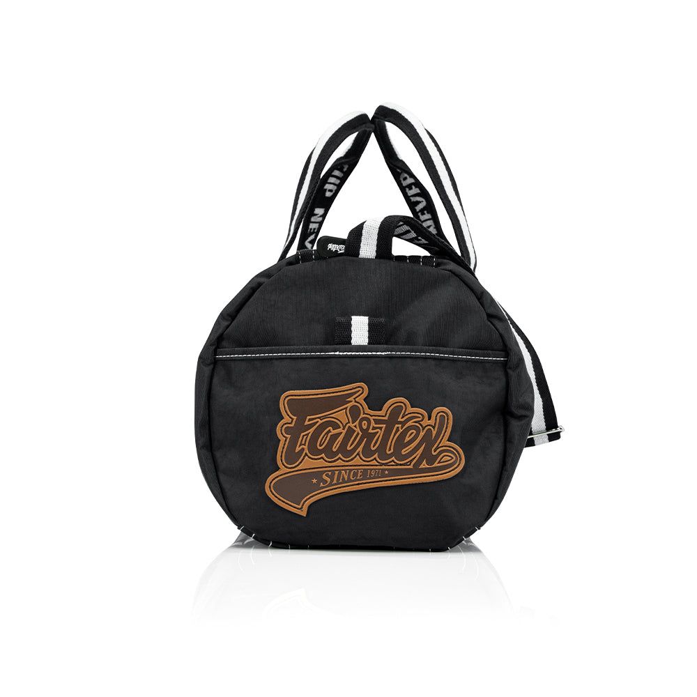 Black bag with 'Fairtex' logo on a white background