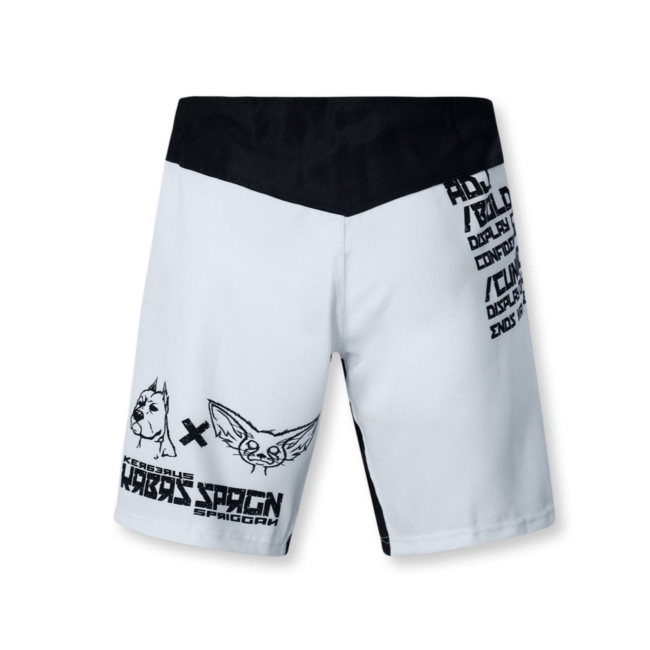 Bold and Cunning Legacy Fight Shorts featuring durable, moisture-wicking fabric and a flexible design for optimal performance in martial arts training and competition for BJJ, grappling, and   MMA.