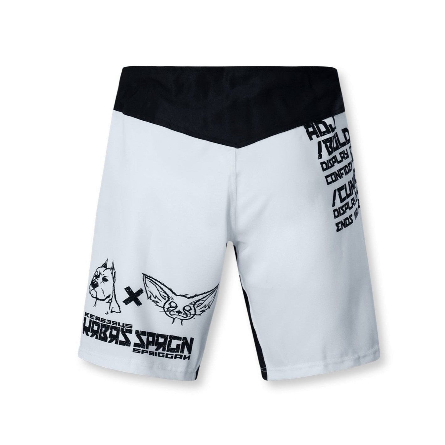Bold and Cunning Legacy Fight Shorts featuring durable, moisture-wicking fabric and a flexible design for optimal performance in martial arts training and competition for BJJ, grappling, and   MMA.