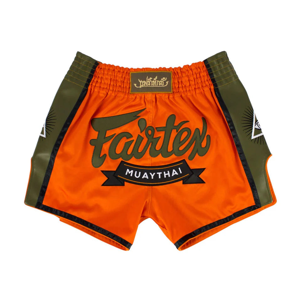 FAIRTEX MUAY THAI SHORTS - BS1705 ORANGE