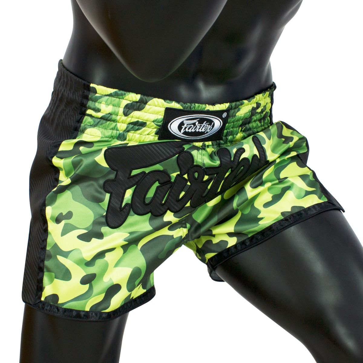 FAIRTEX GREEN CAMO MUAY THAI SHORTS - BS1710