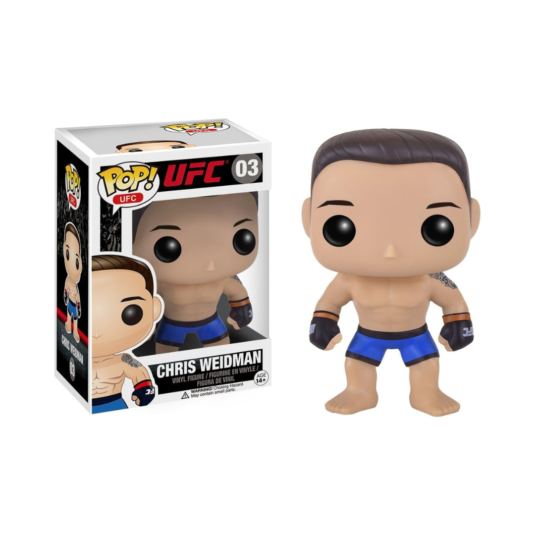 UFC Chris Weidman Pop! vinyl figure with packaging on a white background