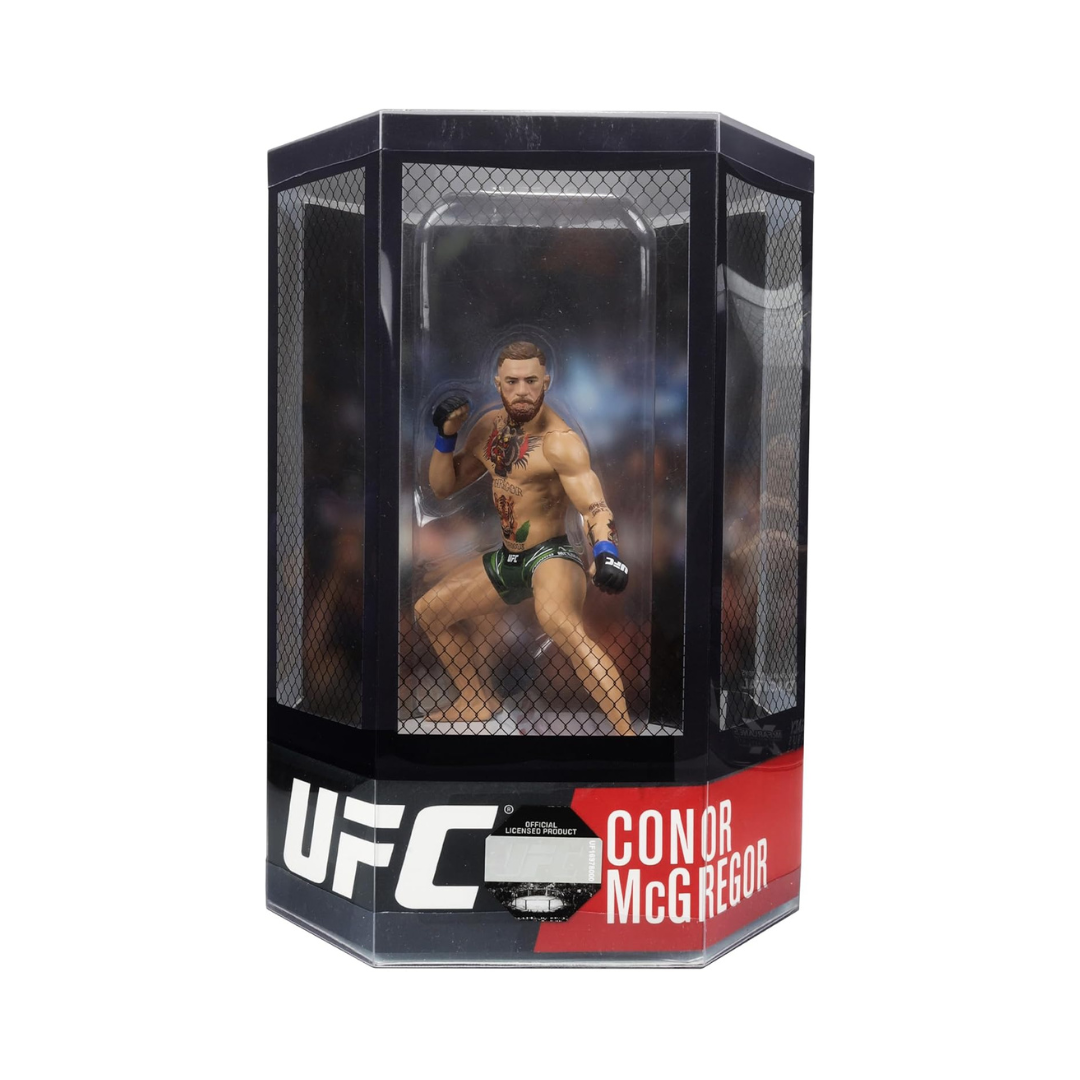 UFC Conor McGregor action figure in packaging on a white background