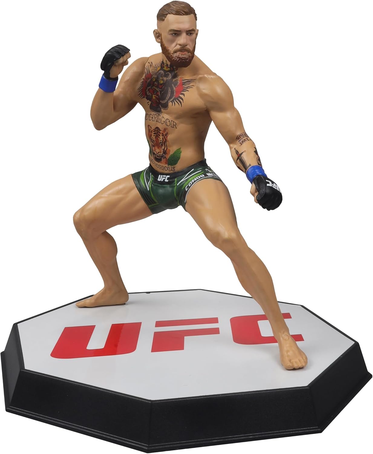 UFC fighter action figure on a white background
