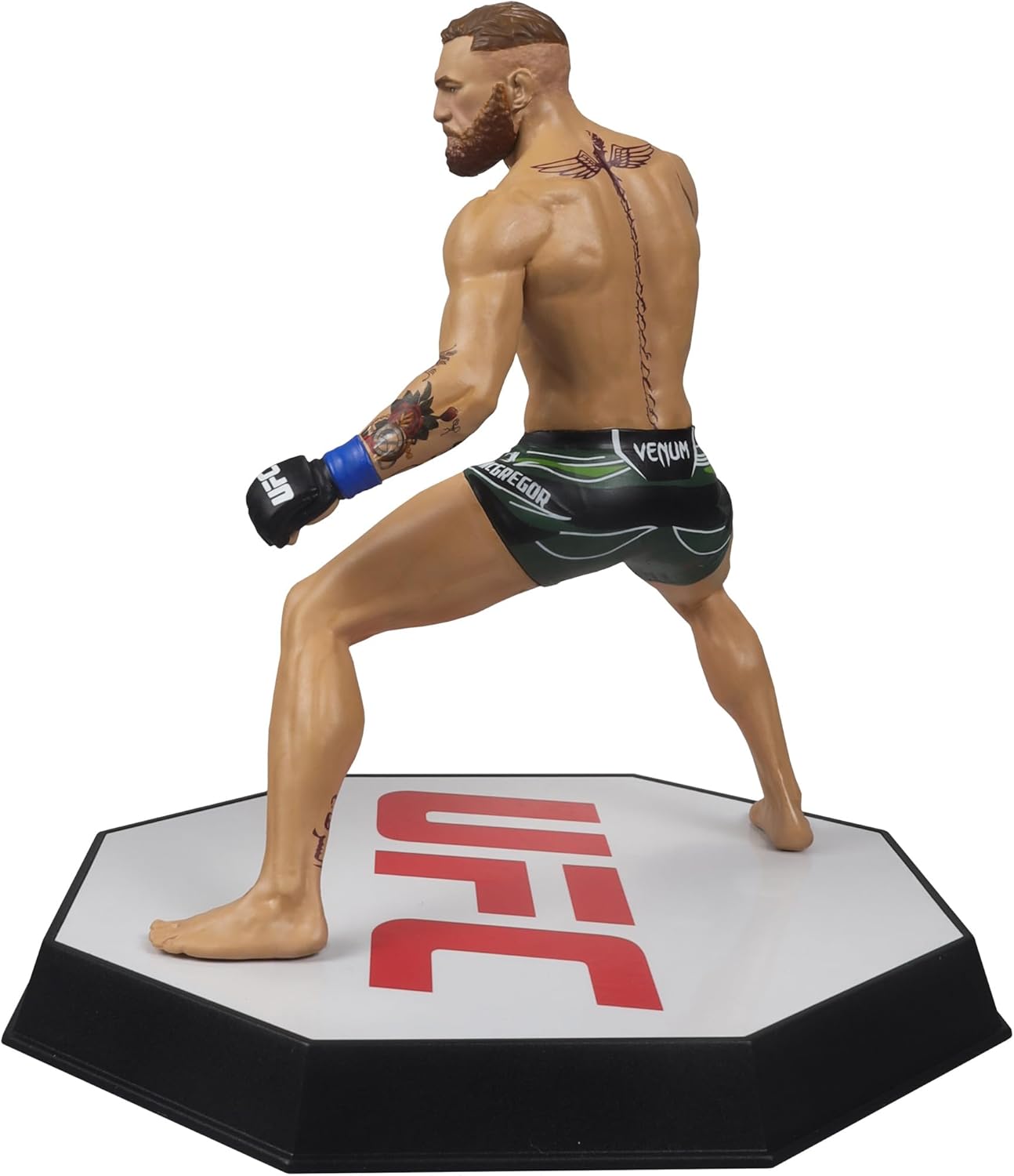 UFC fighter action figure on a white background