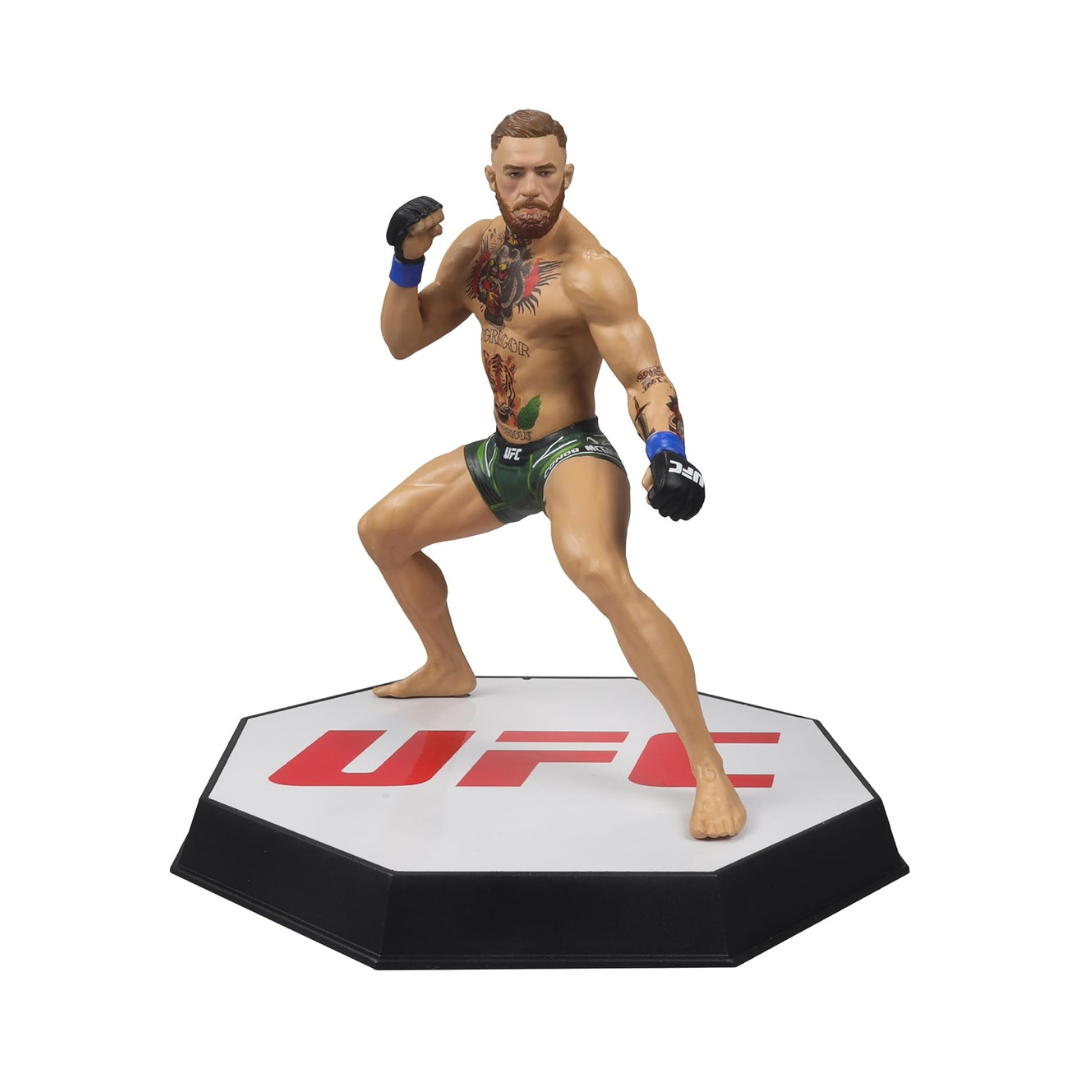 UFC fighter action figure on a white background