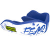 Damage Control High Impact Fear None Mouthguard with black and white design, ideal for boxing, MMA, Muay Thai and other sports.