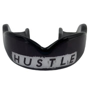 Damage Control High Impact Hustle Mouthguard with black and white design, ideal for boxing, MMA, Muay Thai and other sports.