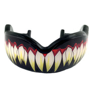 Damage Control High Impact Hustle Mouthguard with black and white design, ideal for boxing, MMA, Muay Thai and other sports.